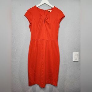 Banana republic Orange knee length dress